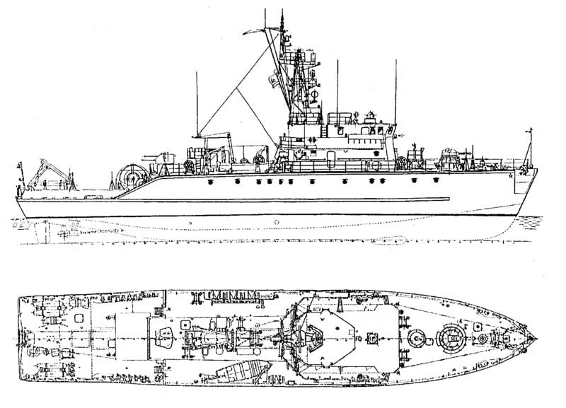 Тральщики проекта 265